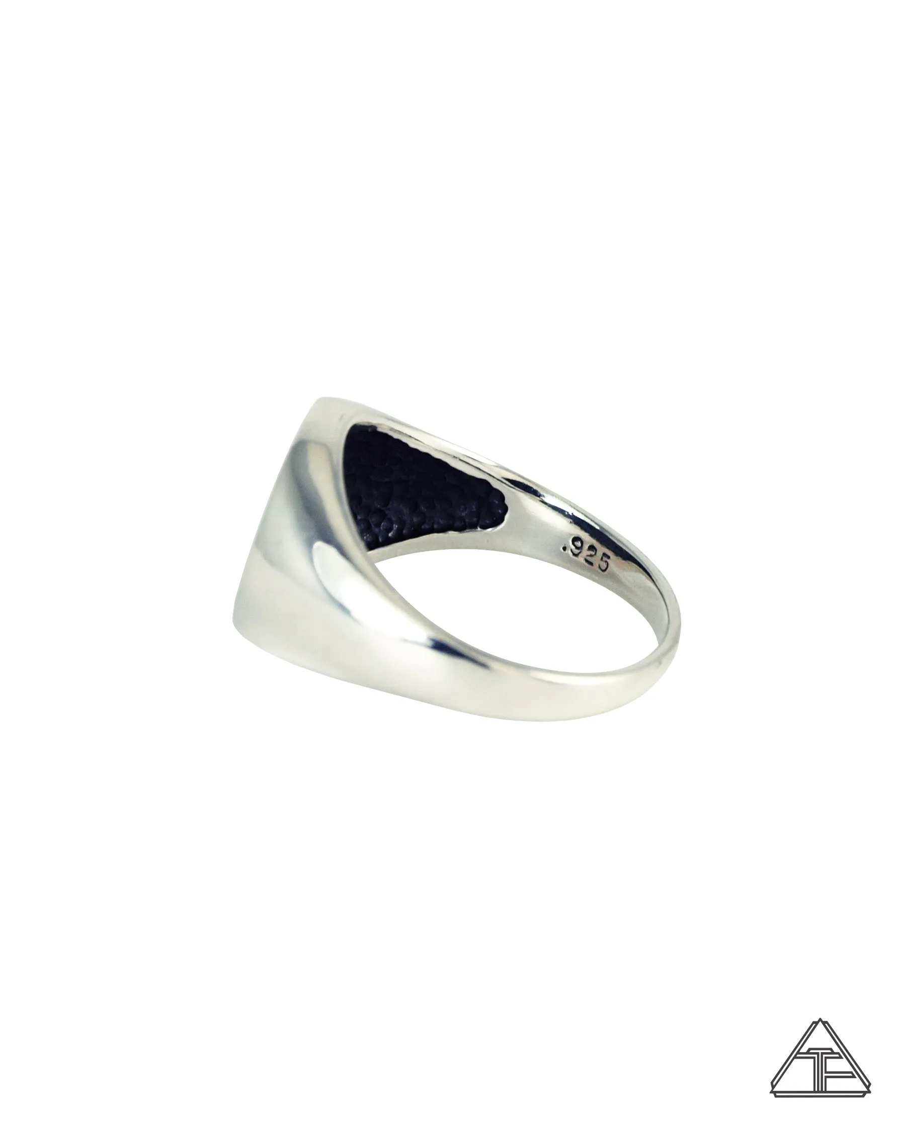 Owsley Bearsace: Grateful Dead Sterling Silver Ring