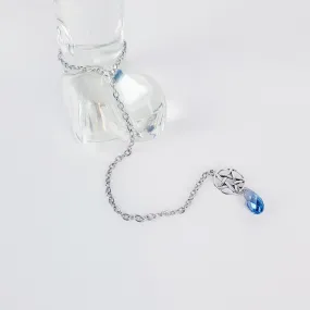 Penis Chain Noose with Pentagram and Crystal. Penis Bracelet