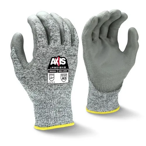 RADIANS- RWG562 AXIS CUT PROTECTION LEVEL A3 PU COATED GLOVE