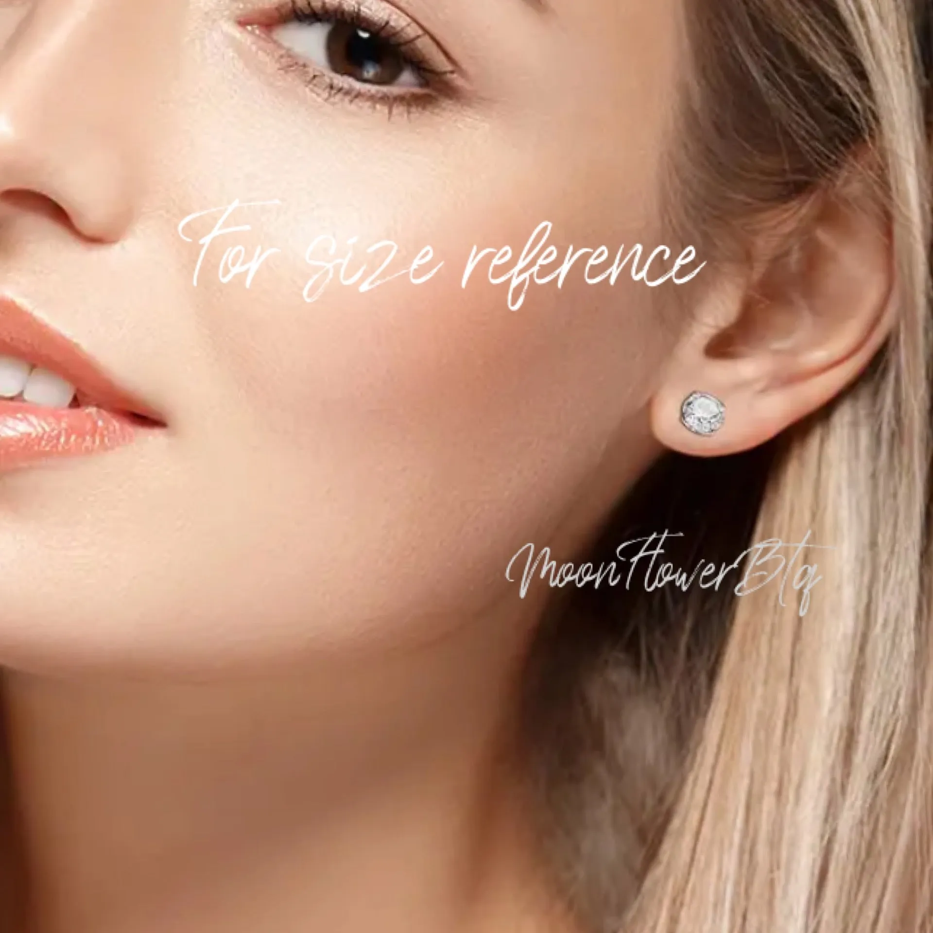 Rainbow CZ Double Ended Earring