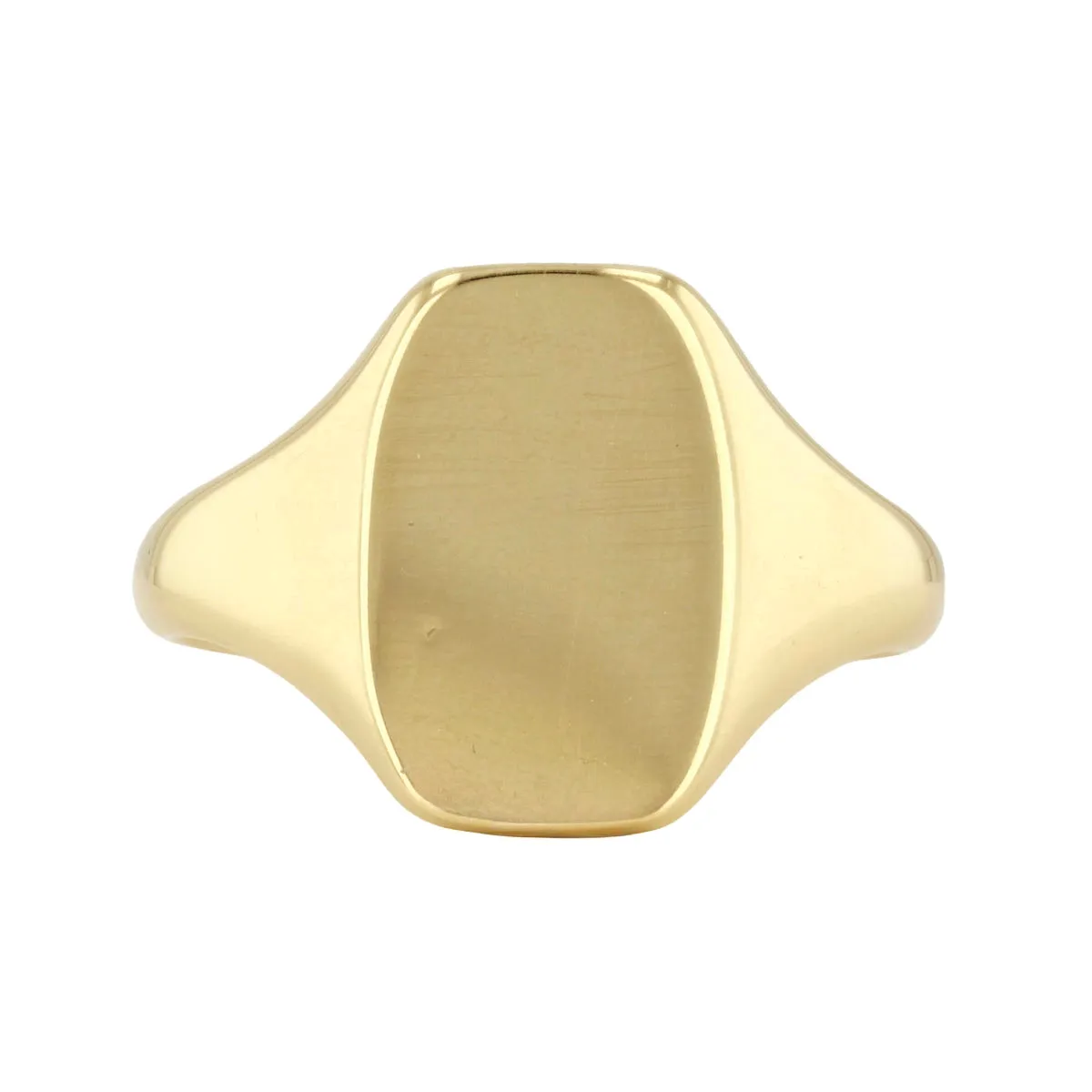 Rectangular Face Signet Ring | Pre-Loved | 9K Yellow Gold