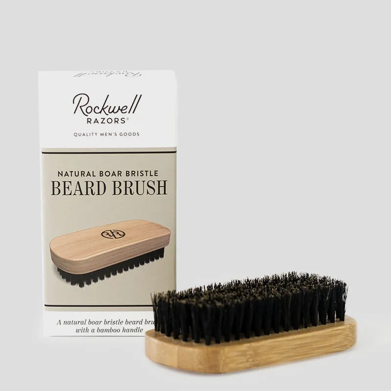 Rockwell Razors - Beard Brush, Natural Boar Bristle