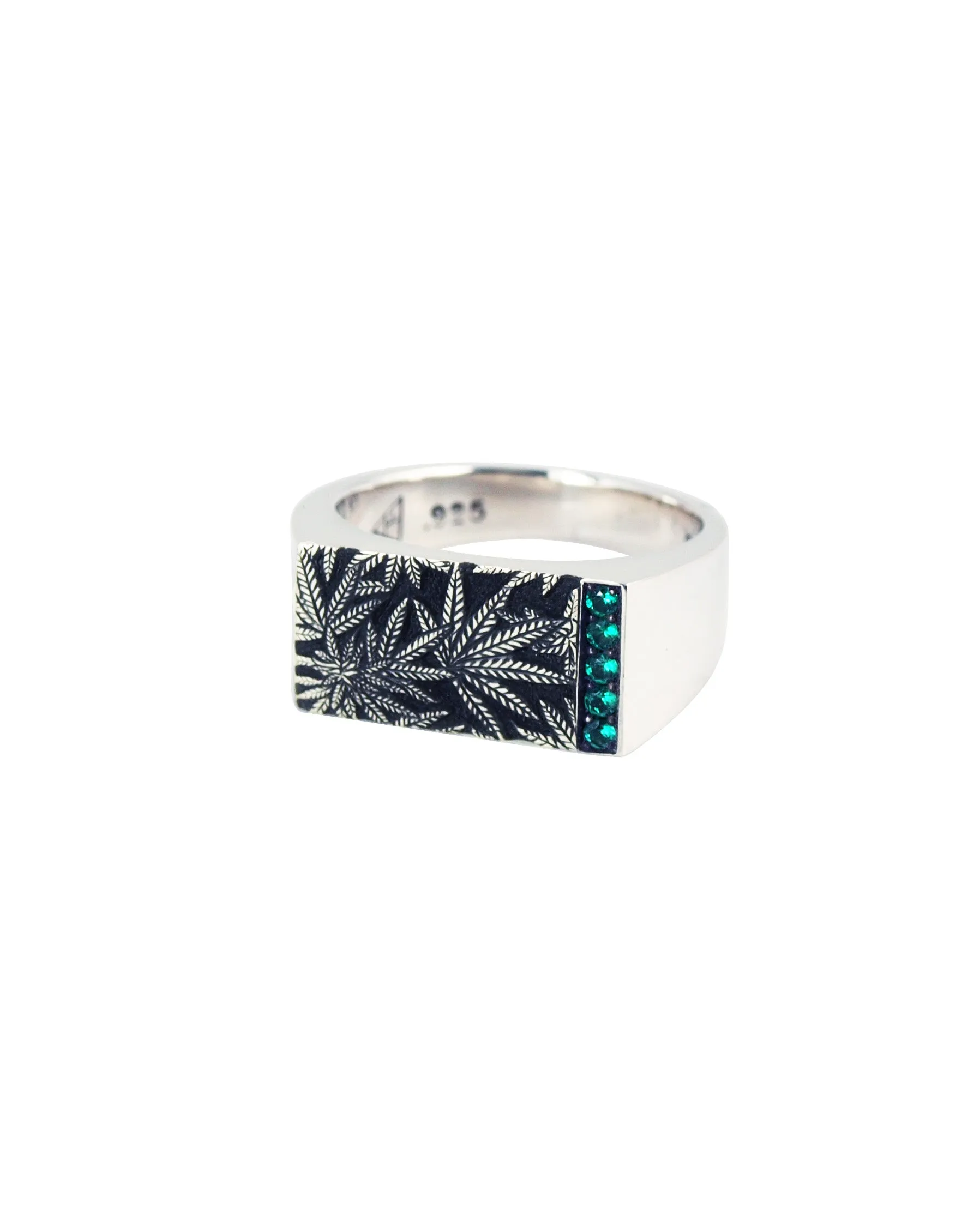 Signet Ring: Canna Class *Emerald*