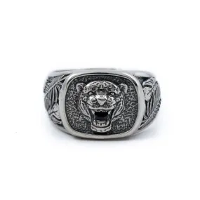 Silver x "King of The Jungle" Signet