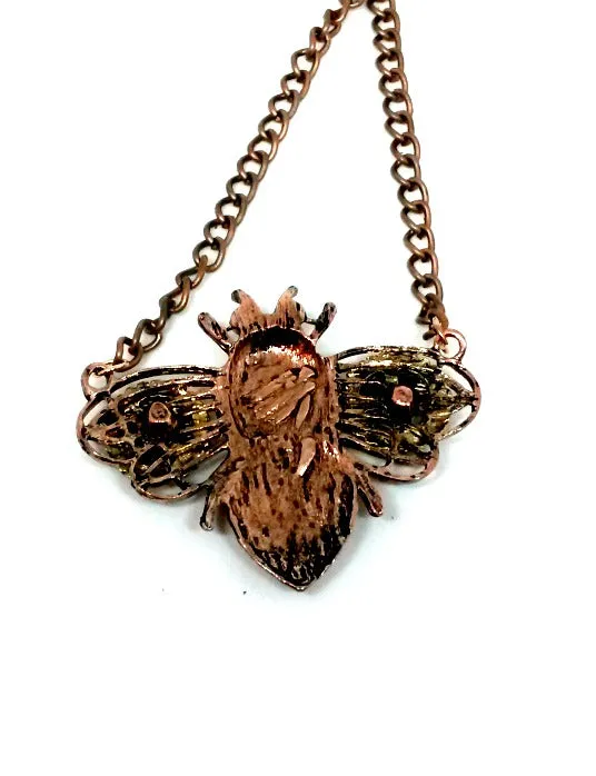 Steampunk Bee Necklace