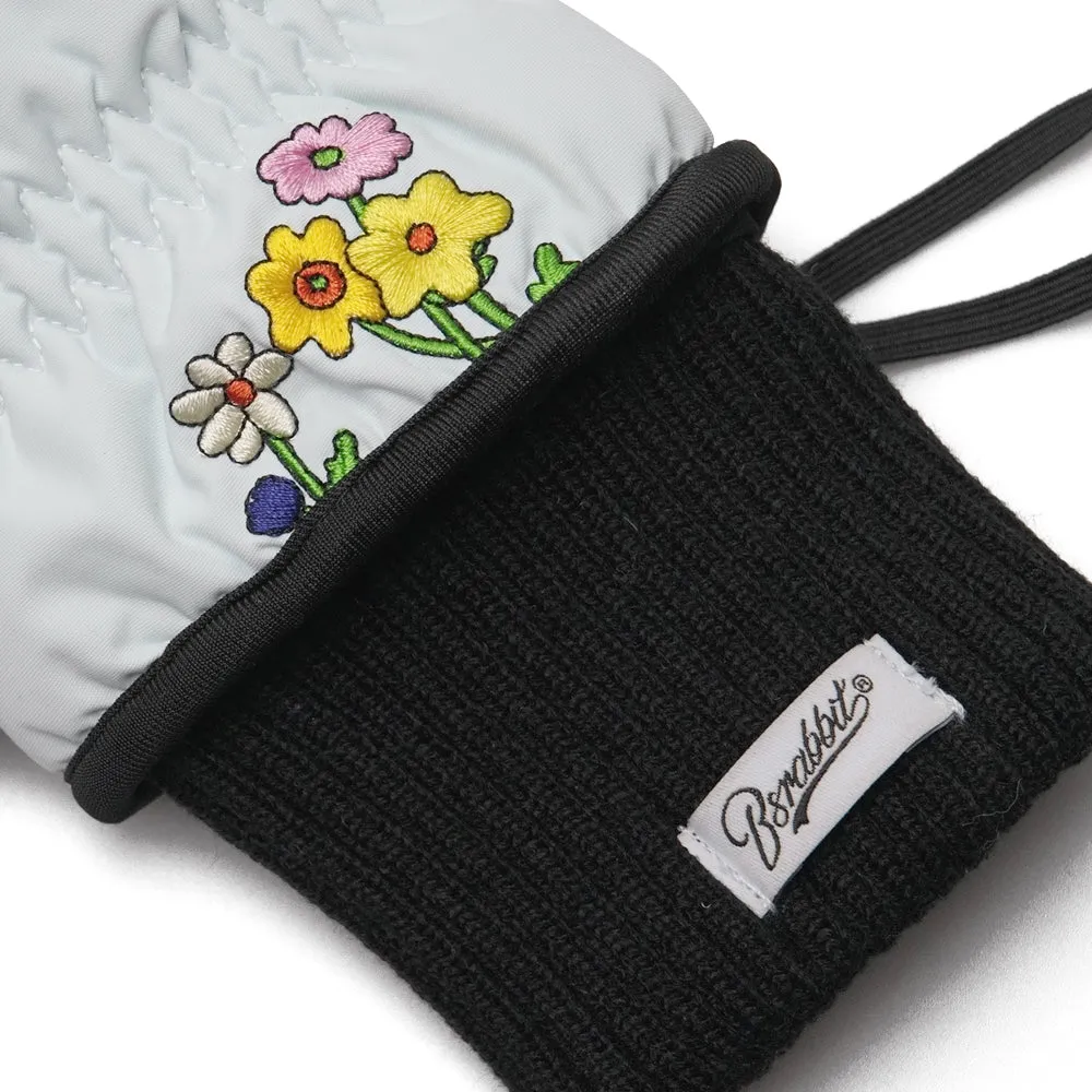 SUNDAY RABBIT ZIPPER POCKET GLOVE SKY