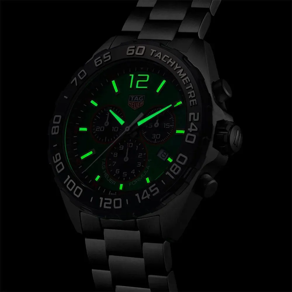 Tag Heuer Watch Formula 1 Chronograph Green CAZ101AP.BA0842