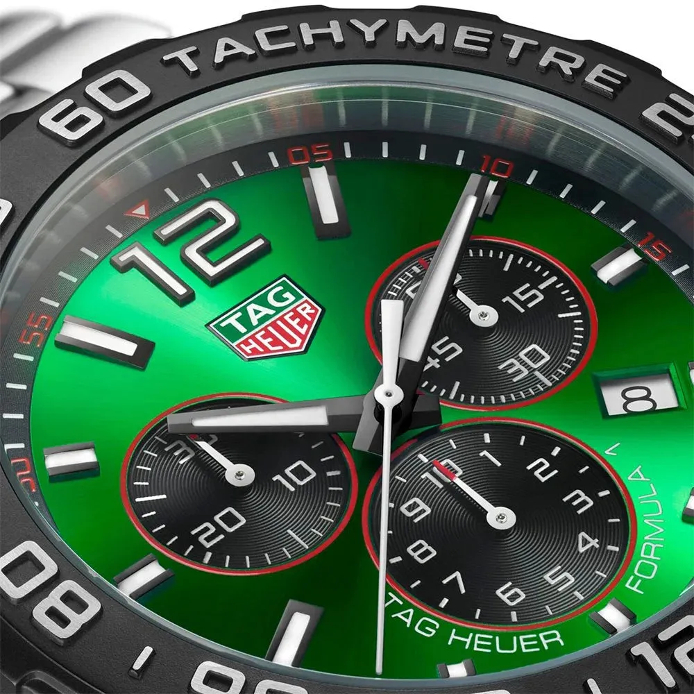 Tag Heuer Watch Formula 1 Chronograph Green CAZ101AP.BA0842