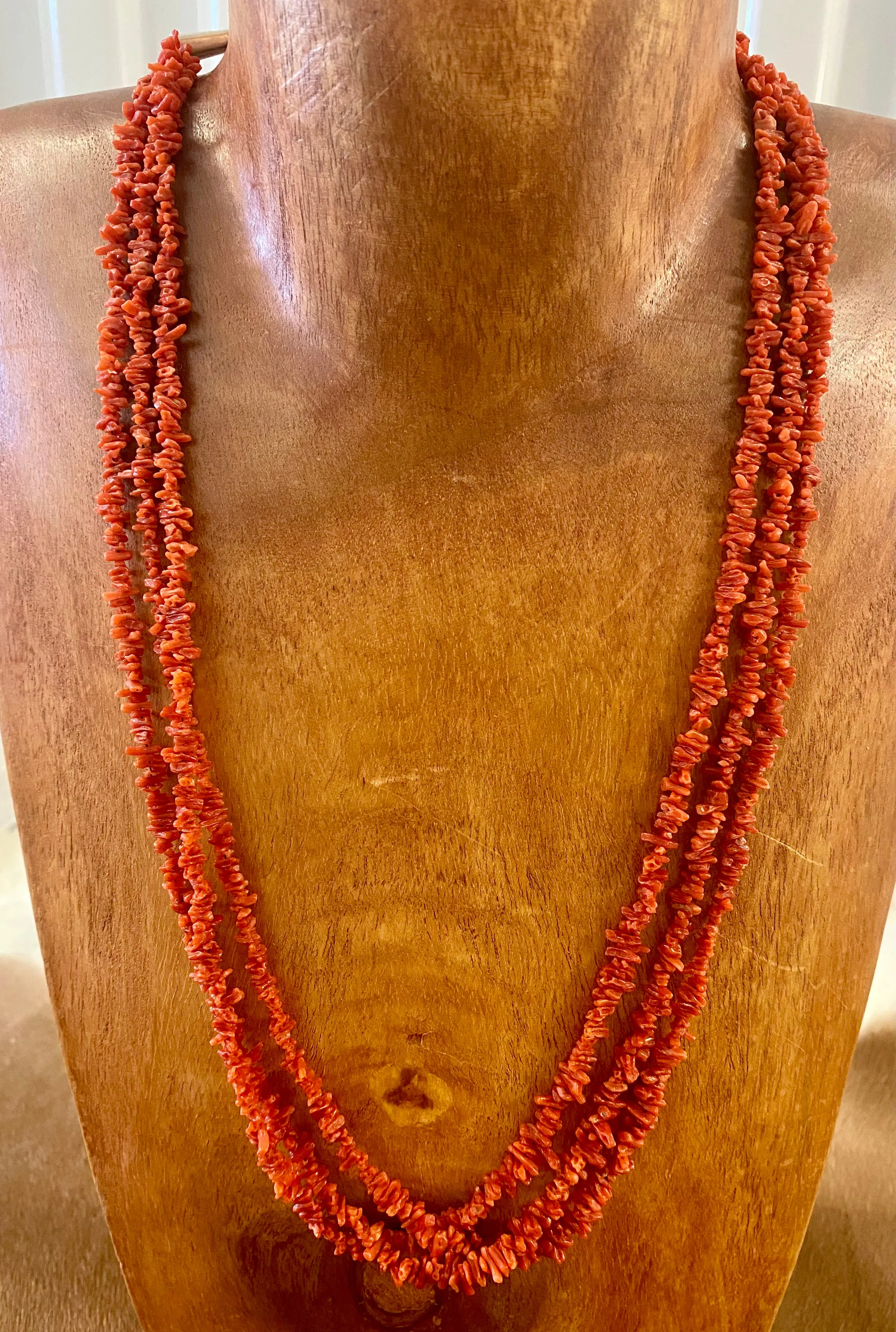 The Chiders 26” Inch Red Beaded Necklace