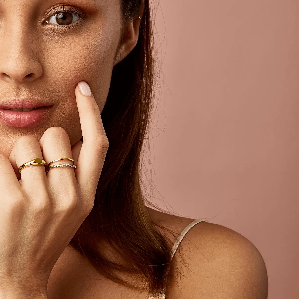 Thin Signet Ring