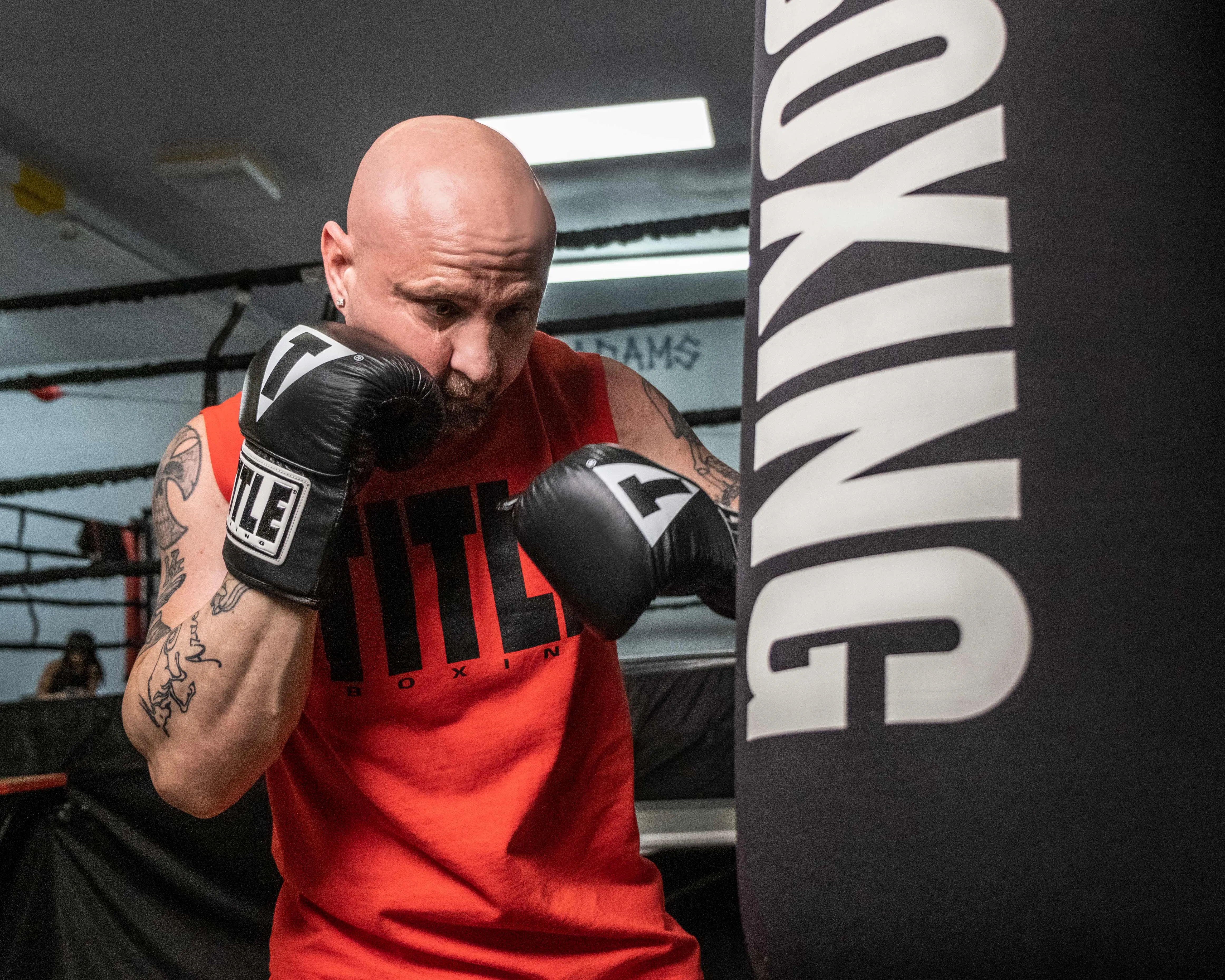 TITLE Boxing Pro Leather Bag Gloves 3.0