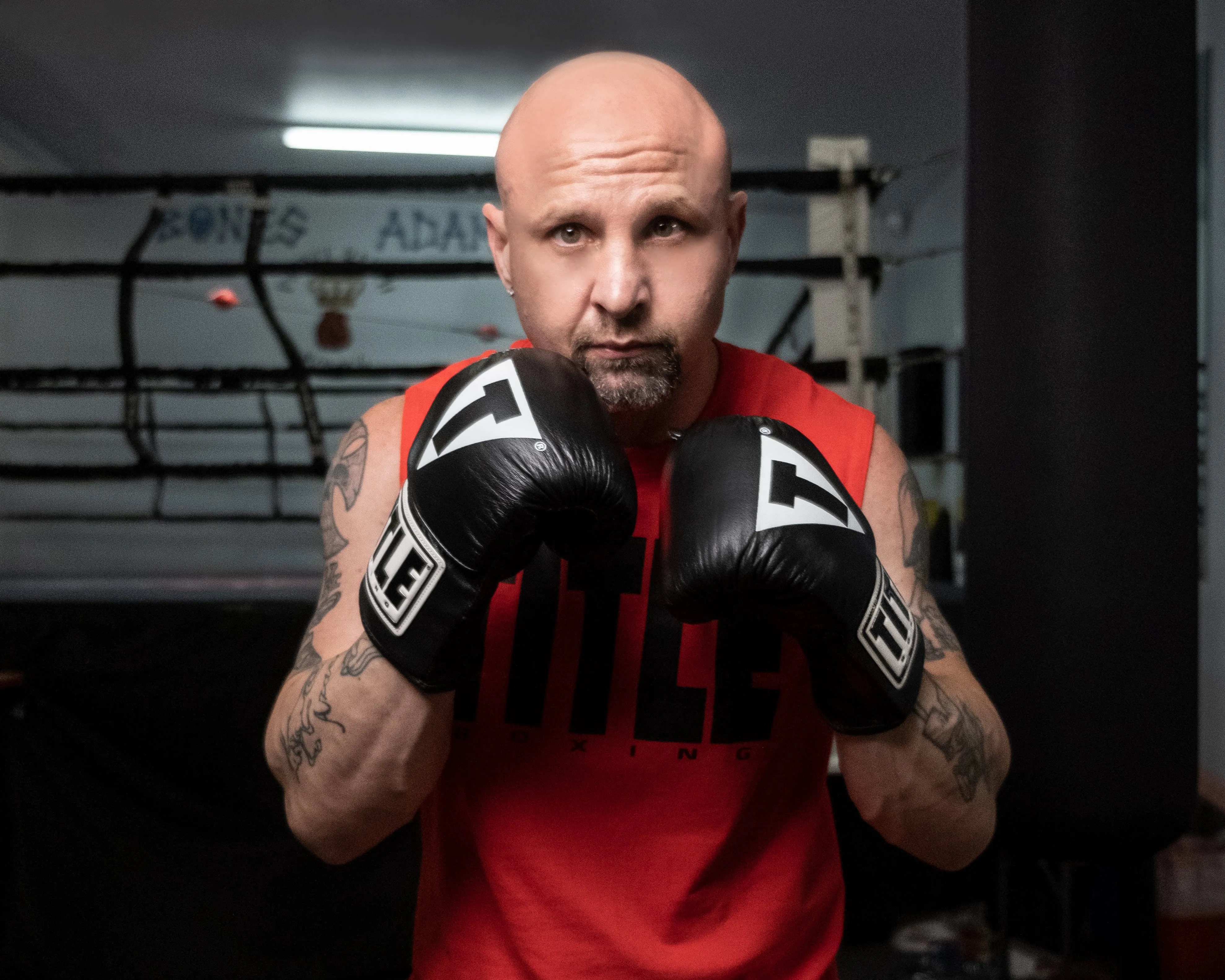 TITLE Boxing Pro Leather Bag Gloves 3.0